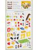 Educational Building Blocks: Police Station & Fire Station Scene with Engineering Vehicles - Kids' Construction Toy Set