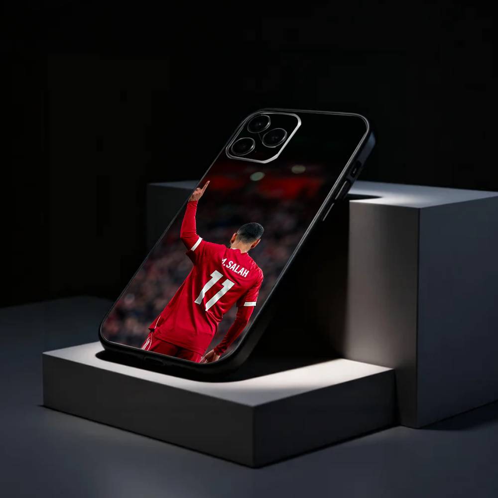 

Football M-Mohamed S-Salah 10 Phone Case Silicone Soft For IPhone 17 16 15 14 13 12 11 X XR Plus Pro Max Plus iPhone17