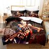 Comfortable Anime Print Bedding Set With Duvet Cover And Pillowcases Single Twin Full Queen King Sizes For Adults And Kids