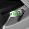 BYCP2 4pcs Fluorescent Valve Cover Decor Car Moto Dust Cover Accessories For Skoda Yeti Octavia 2 3 a5 Fabia Kodiaq Rapid Karoq Superb