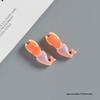 6Pcs Swimming Boys Girls Sports Resin Ornaments For Shoes Bags Cups Diy Funny Bracelet Decoration Charms Fit Birthday Present