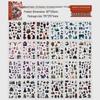 Yue Zhen Retro Journey Die-Cut Sticker Book for DIY Journals