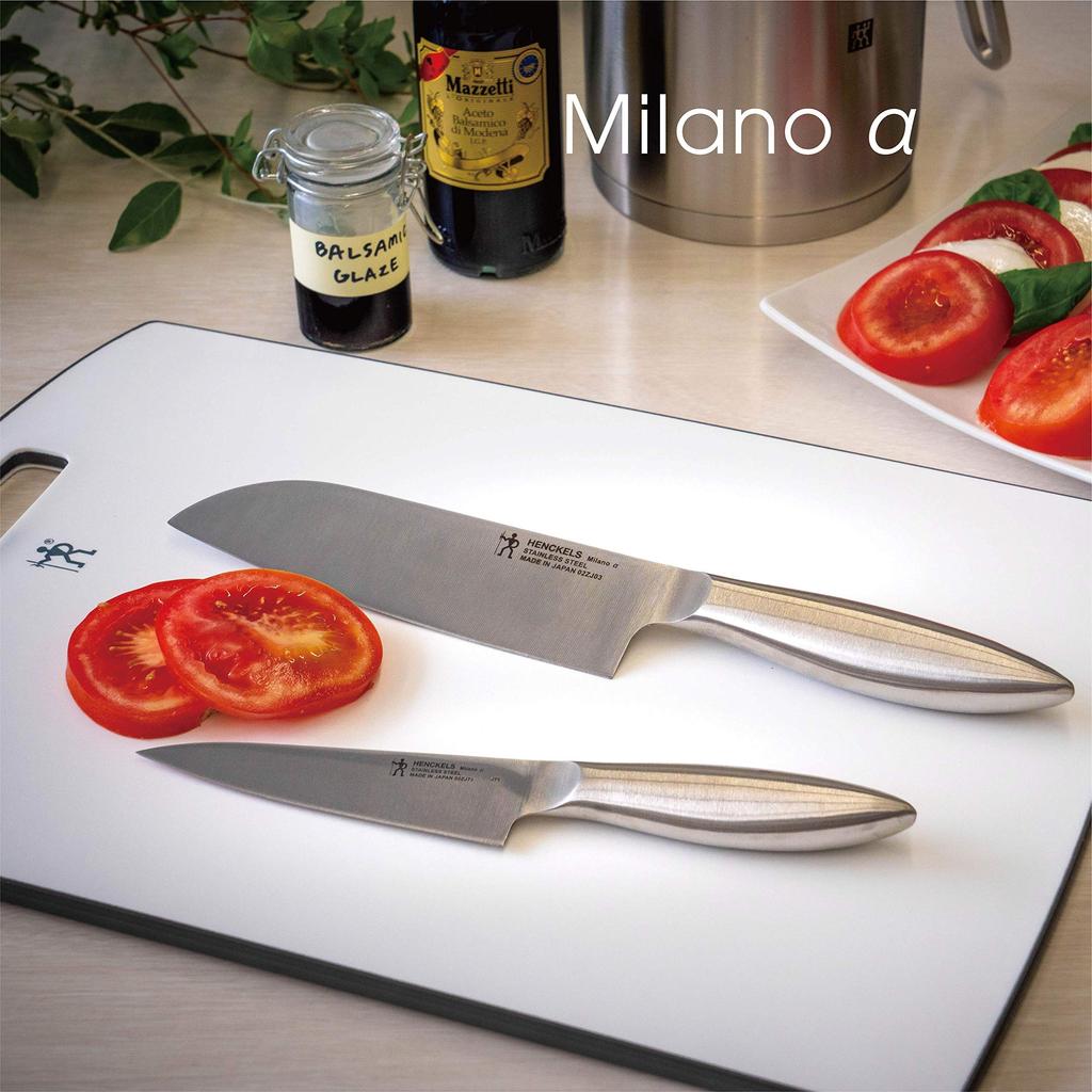 Henckels Santoku Knife 180mm Made In Stainless Steel Dishwasher Safe Made In Seki Gifu Prefecture Japanese "Milano Japan" City, [Authorized Product]