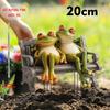 Vintage Style 2D Acrylic Frog Decor, Garden Ornament for Bench, Realistic Touch for Yard & Lawn