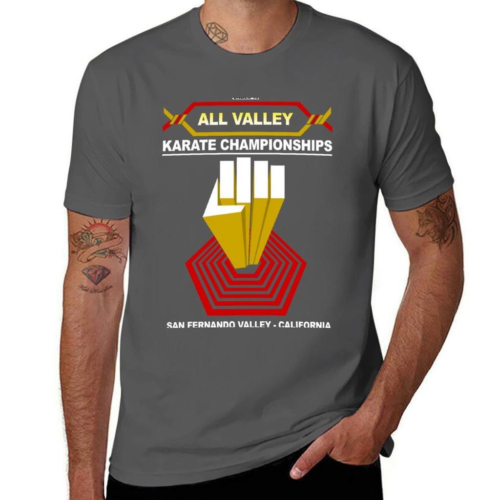 All Valley Karate Championships v TShirt Simple Graphic Design TShirt