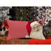 1PCS Christmas-themed Pillowcases: Snowman, Santa, Trees & Let It Snow Designs Sofa bed cushion cover, New Year home decoration