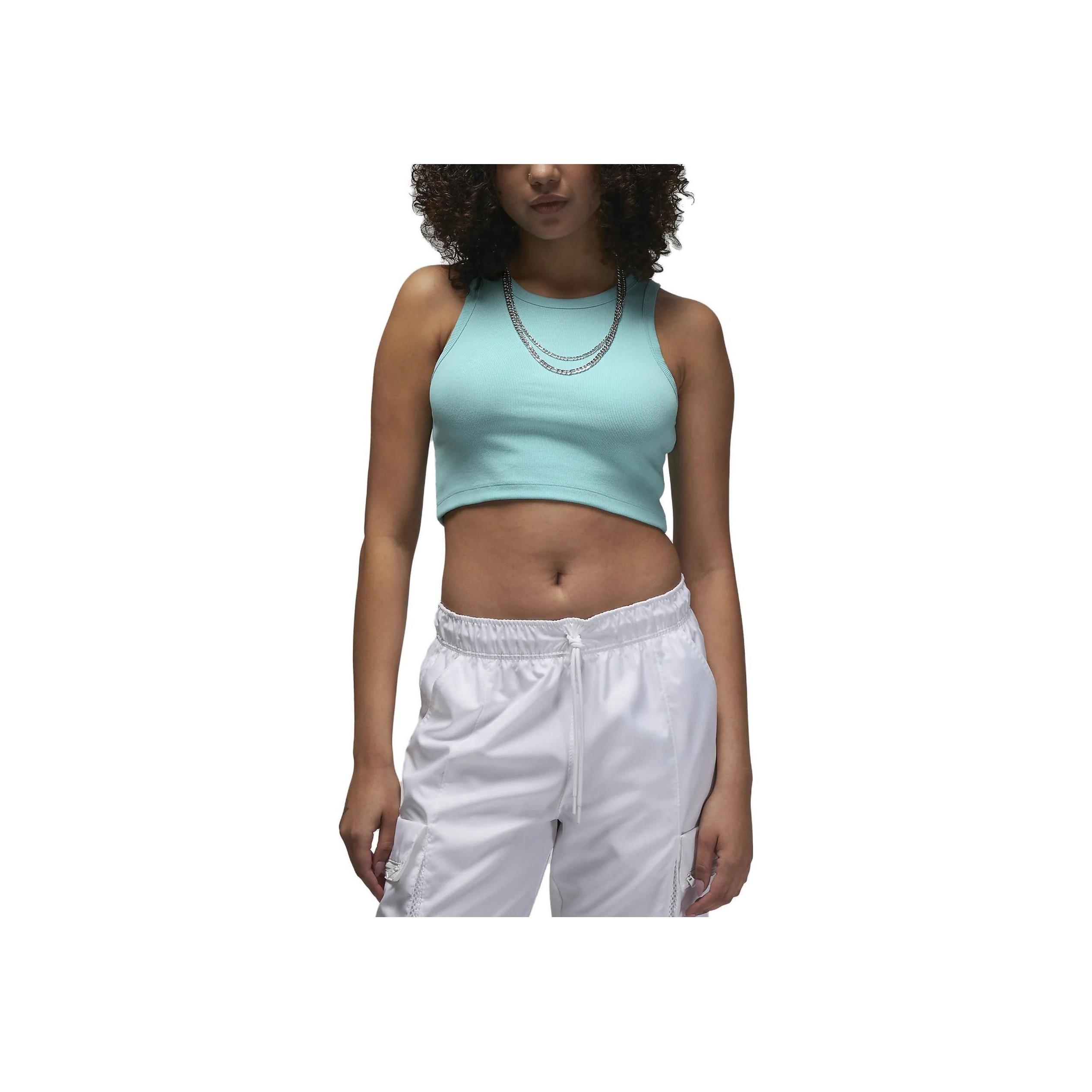 

New Jordan Tank Tops Women s Cyan DX4700-464 L