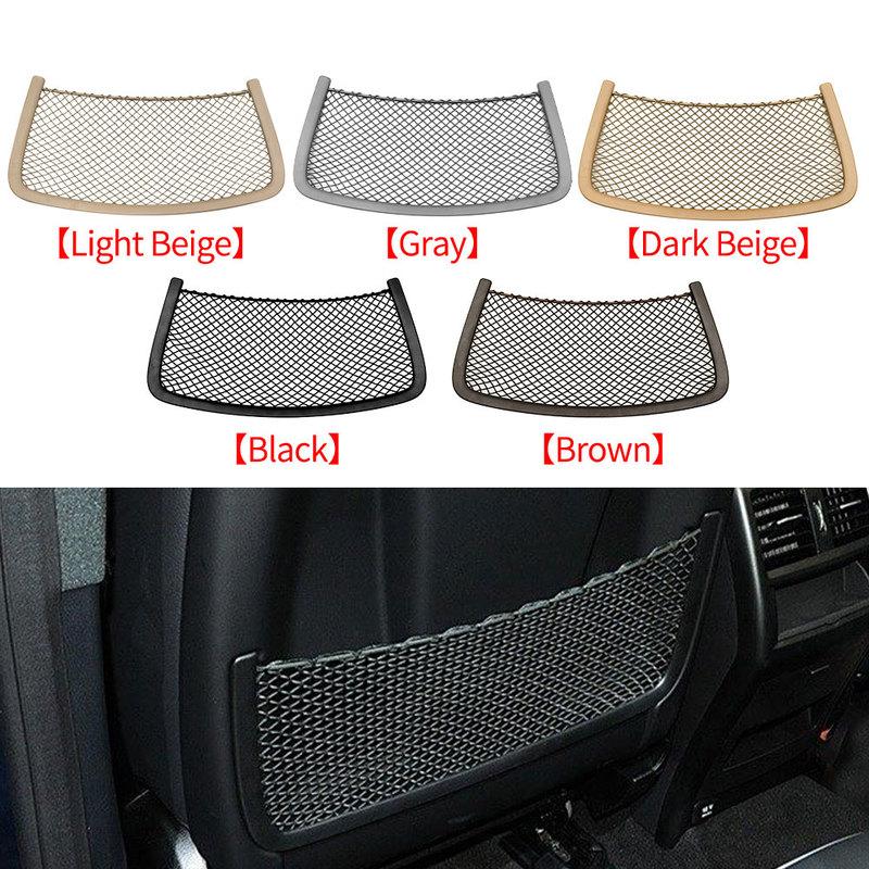 For Mercedes W164 W166 W251 Car Seat Back Panel Leather Backrest Storage Pocket Cover Accessory For Benz ML GL R GLE GLS Class