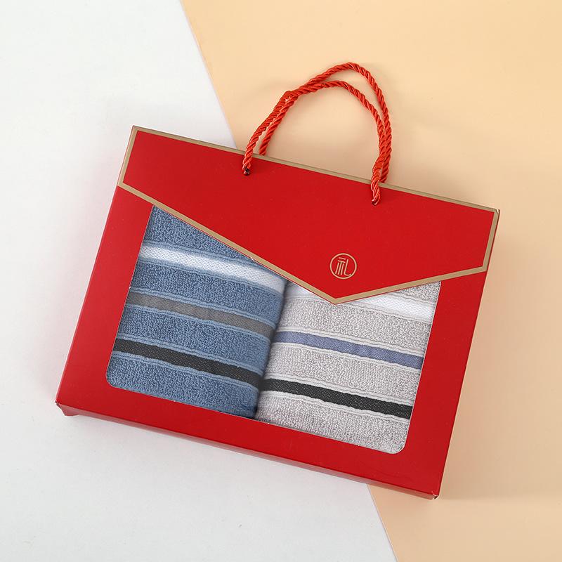 Time flies, household thickened absorbent quick-drying bath towel, bath towel welfare, soft face towel