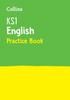 The KS1 English Practice Book : Ideal for Use At Home Book
