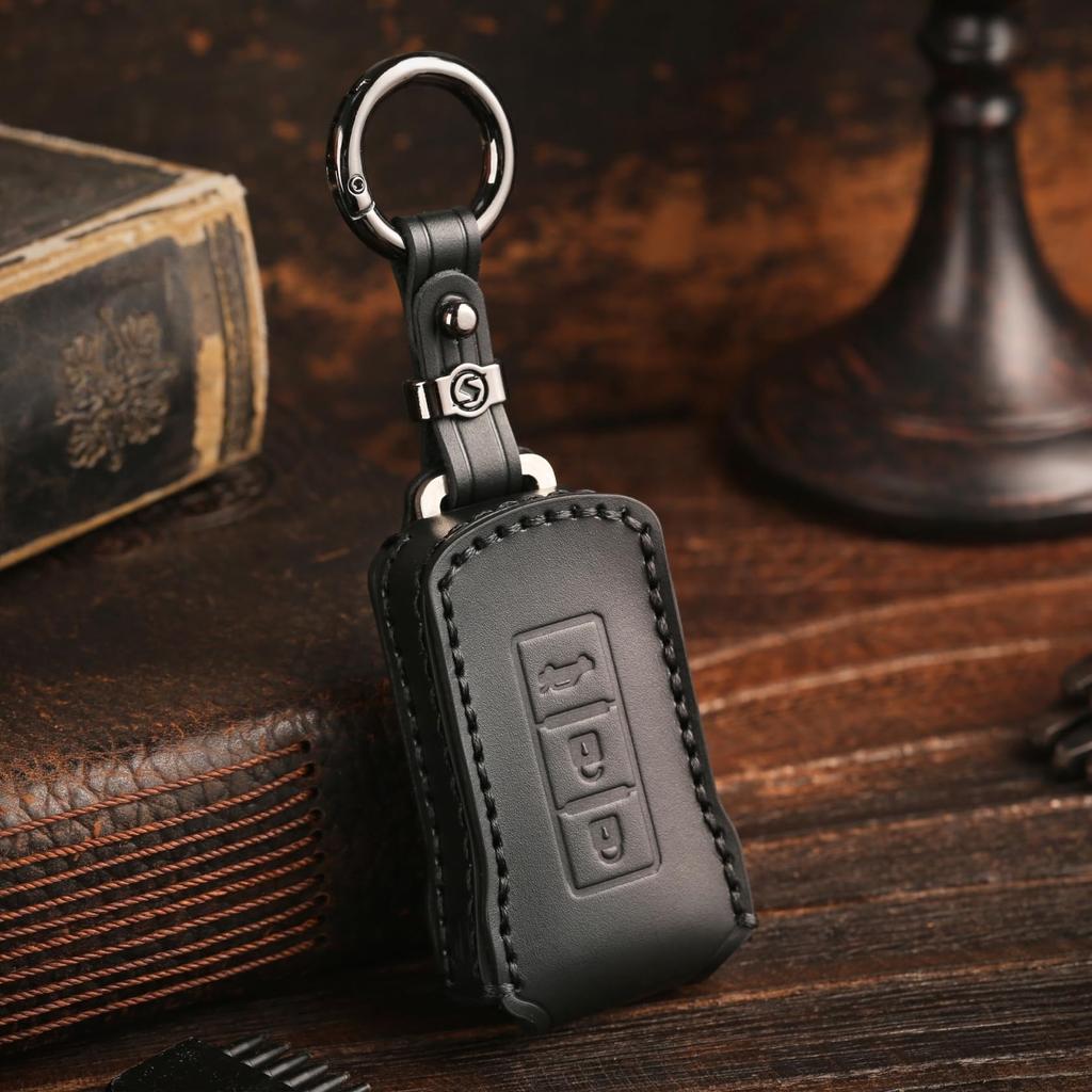 [smasol] DELICA D5 Delica D5 Jasper New Outlander Triton Key Cover Genuine Leather Mitsubishi
