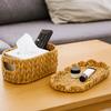 Decorative Straw Woven Storage Basket Large Capacity Toilet Baskets Sundry Storage Basket  Bathroom