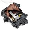 Fashion Leather Backpack Female Daypack Ladies Anti Theft  Backpack Shoulder Bags Large Capacity School Bag for Teenager Girl