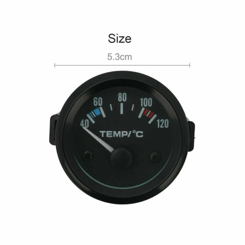 40-120℃ Universal Car Van 2'' 52mm Digital LED Water Temp Temperature Gauge Kit