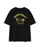 WACKY WILLY Beach Graphic Vacation Short Sleeve T-Shirt Black