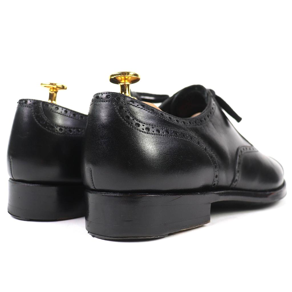 Great Ray Mar Dress shoes LUCAS Punched cap toe leather shoes black mens 8 Used