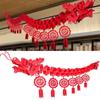 Best Wishes Spring Festival Dragon Pendant Happiness Chinese New Year Decor  Festival Decor