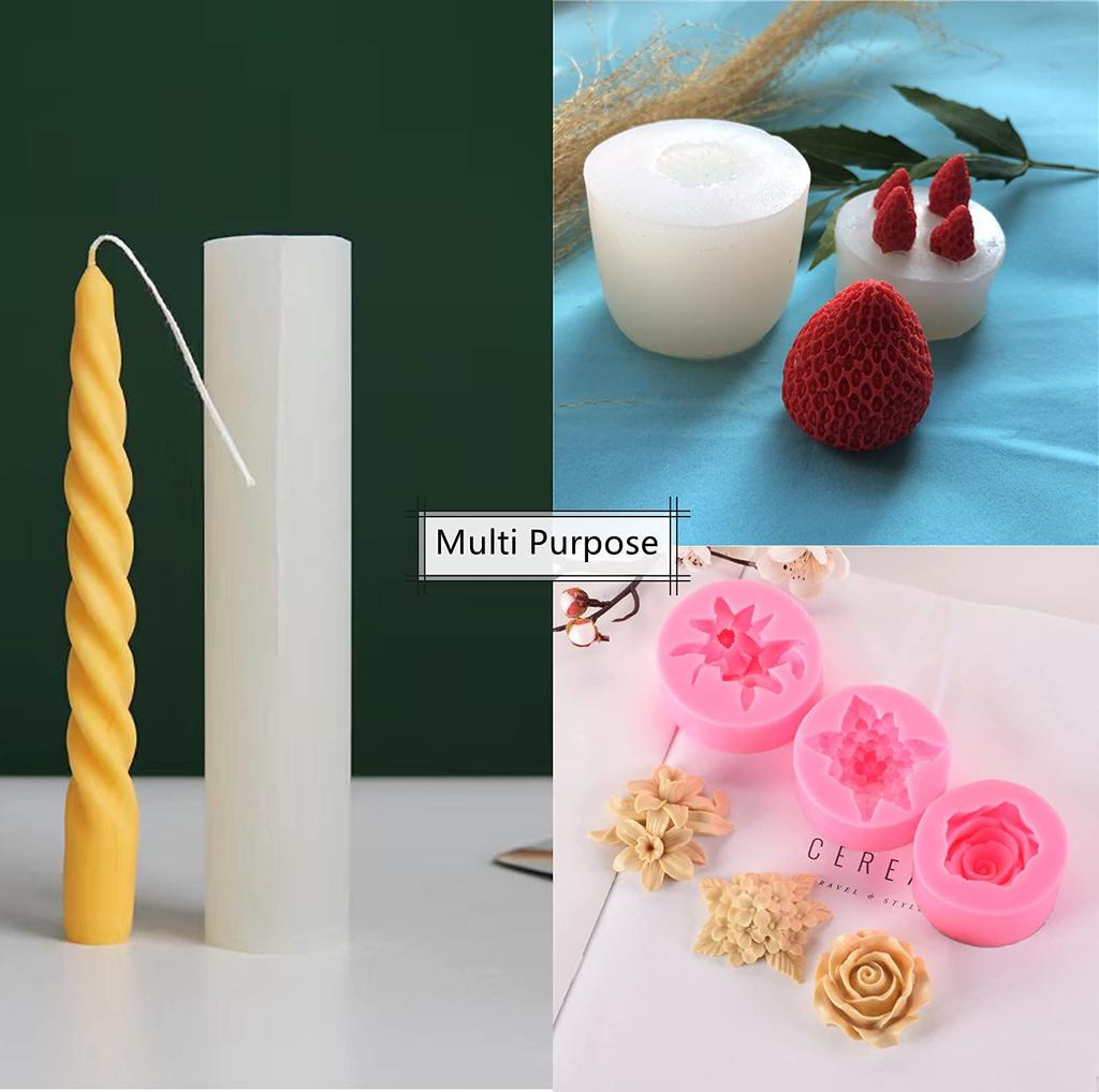 SANAAA Molding Hardness Mold Silicone for Handmade DIY Resin Molds Silicone, 15A, (250+250g)