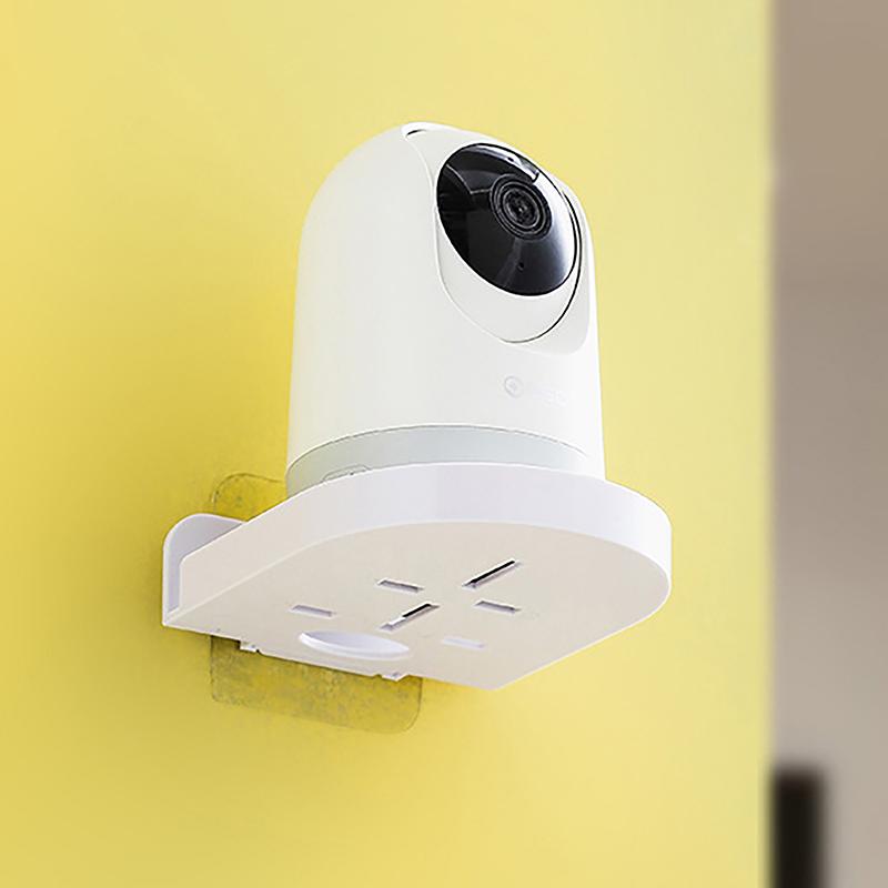Suporte de câmera de parede suporte de cabeça de monitoramento doméstico universal cabide de parede sala de estar rack bandeja suportes de armazenamento em casa