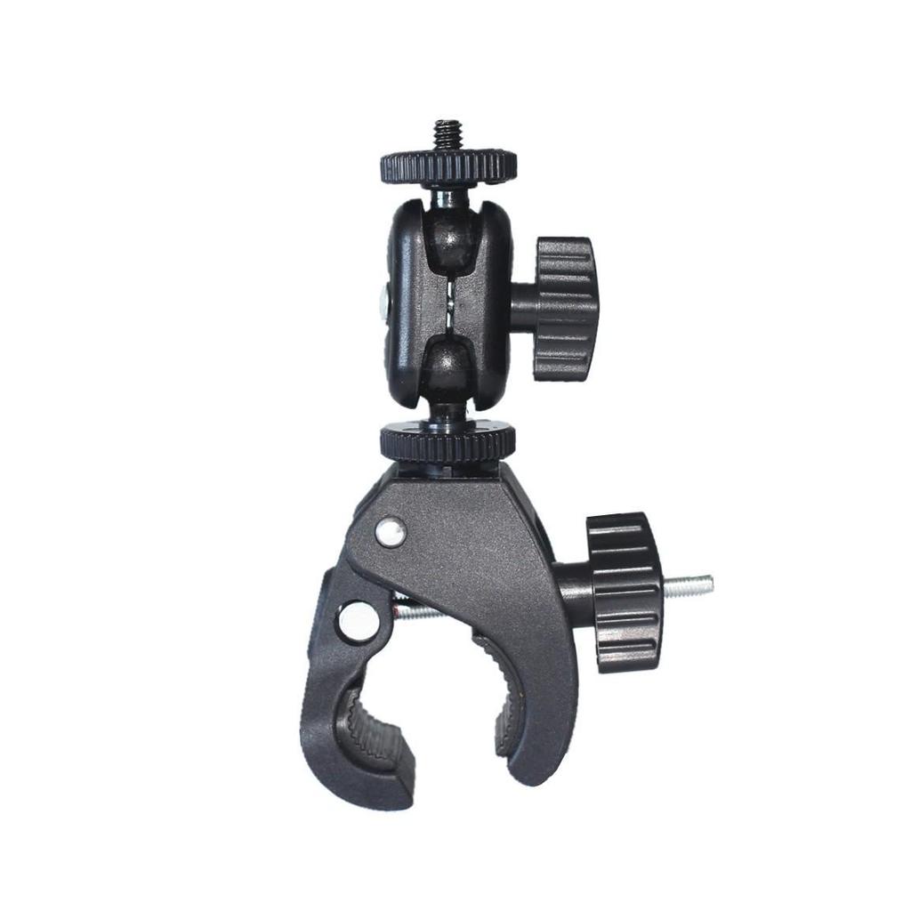 360-Degree Rotating Phone Holder with Strong Clamp for Motorcycles and Electric Vehicles