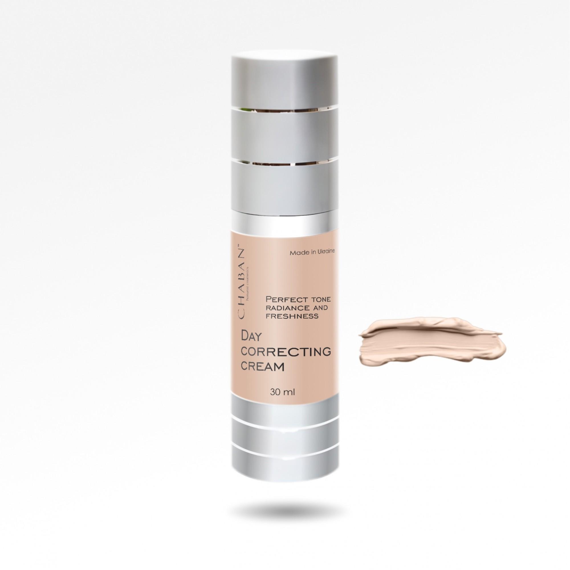 

Дневной корректирующий крем для лица ТМ Chaban Идеальный тон, сияние и свежесть 30 мл 00340