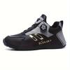 Fashion Mans New Breathable Sports Running Shoes Four Seasion Versatile Comforts Casual Shoes Fashion Rotating-button Platform Sneakers