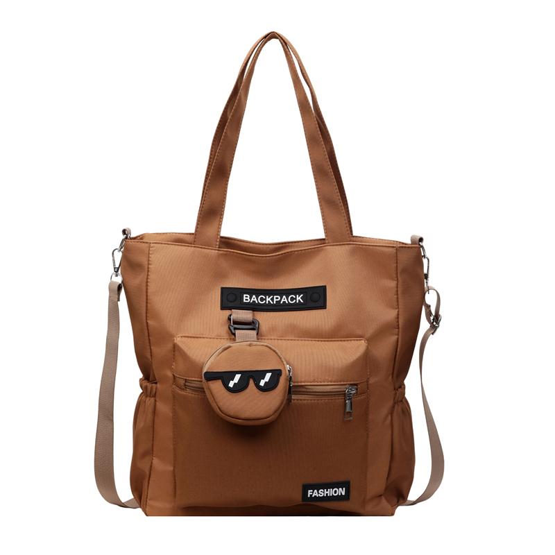 

Commuter Handbag Women Large Capacity Shoulder Bag Crossbody Bag коричневый