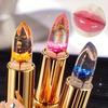 1pc Color-Changing Lipstick, Flower Crystal Gel Lipstick - Warm Tone Changing, Christmas Gift, Moist