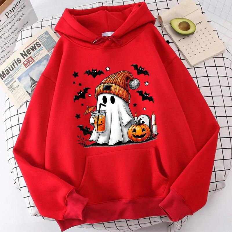 Cartoon Anime Couple Hooded Sweater Halloween Hoodie