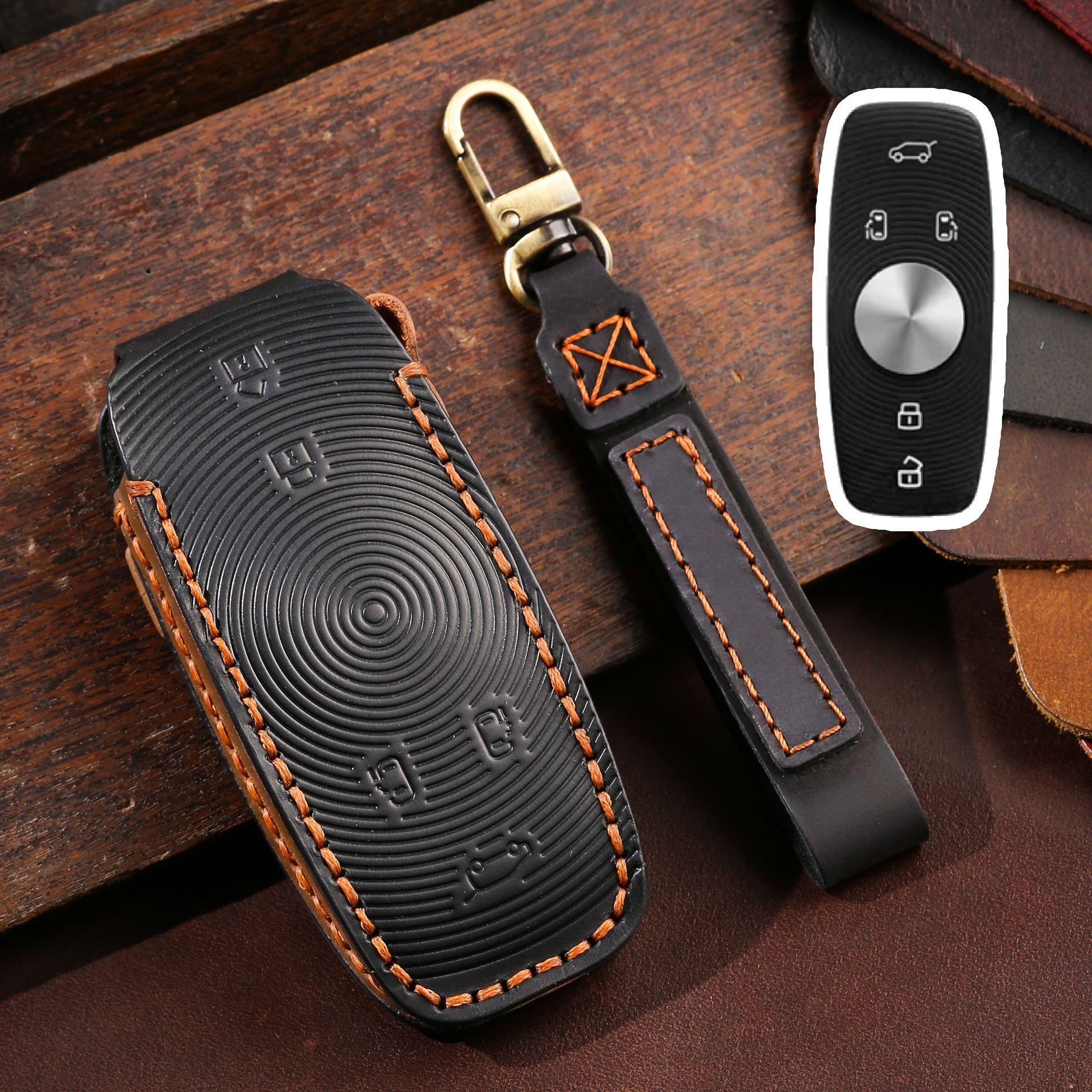 

Applicable to 2022 Roewe imax8 key set MPV business car special bag 21 iMAX8 high-end buckle case чёрный