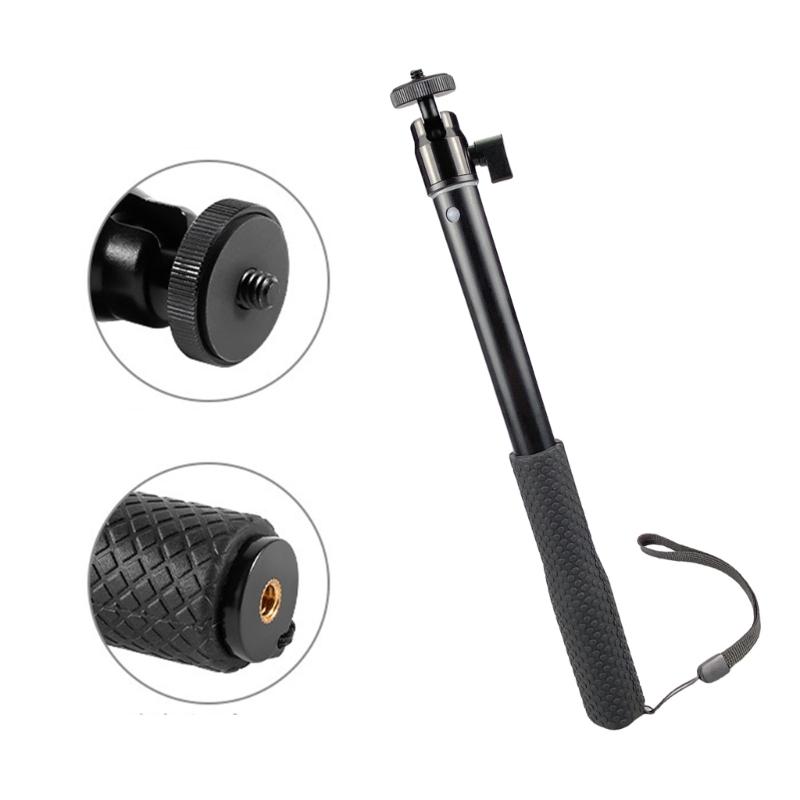 Universal Camera Extension Rod 360 Degree Rotation Locking Nonslip Handle Grip for Action Cameras Smartphones Mount