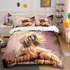 Dog Portrait Decorative Art Set Multiple Sizes Kid'S And Adults' Bedroom Exquisite 3Pc Bedding Set, Gift