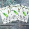 Charme de Resina de Pepino Pequeno Vegetal Simulado Pingentes Inspiradores Positivos Chaveiro Colar Picles Cartão Emocional Engraçado