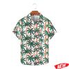 Hawaiian Flower Pattern Men Shirt 3d Printed Floral Summer Beach Short Sleeve Lapel Shirts Streetwear Button vacation Shirt