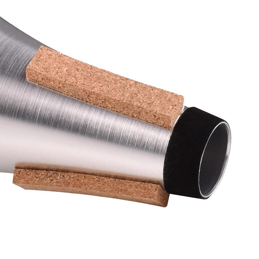 Straight Mute Trumpet Silencers Mini Trumpet Mute Aluminum Alloy Trumpet Mute Trumpet Silencers Trumpet Practice Mute