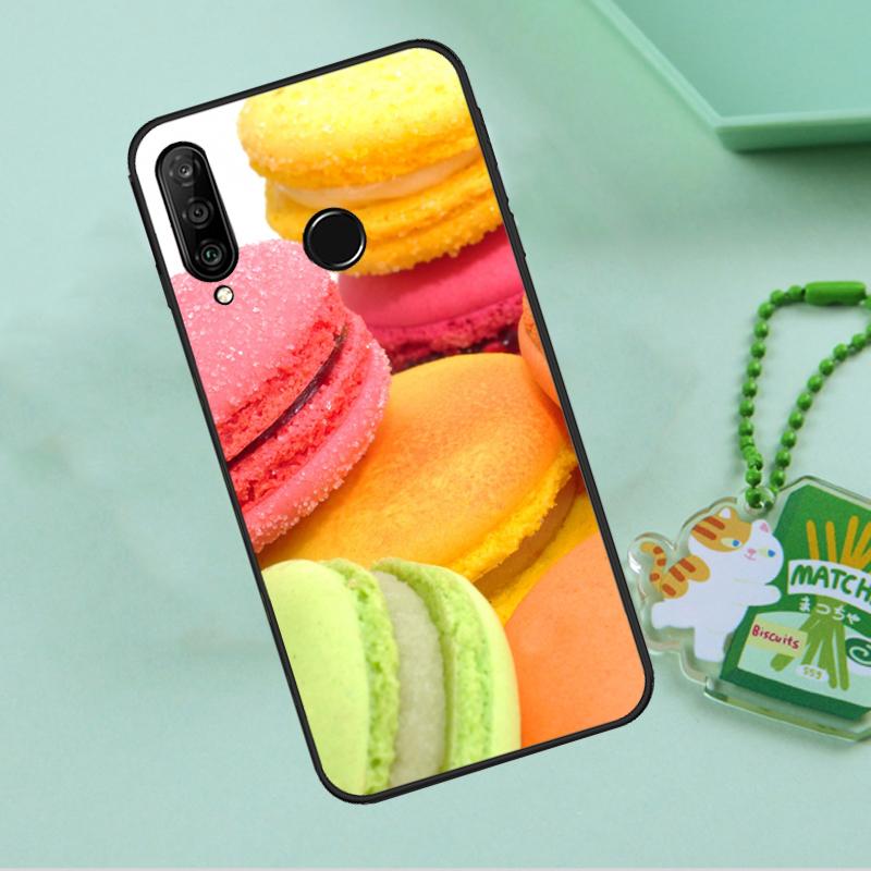 Pizza Sushi Food Donuts For Huawei Nova 8i 11i 12i 12s 9 10 SE Y90 Y60 Y70 Y72 Y61 Y91 P20 P30 P40 Lite P60 Pro Case