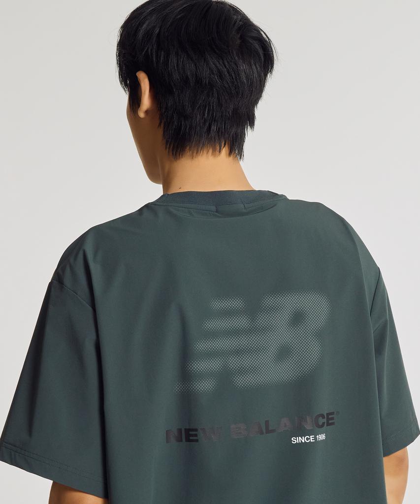 Nyuballanseu Nbneg31623 / Uni Frozen Essential Woven Short Sleeve Tee (Hunter)