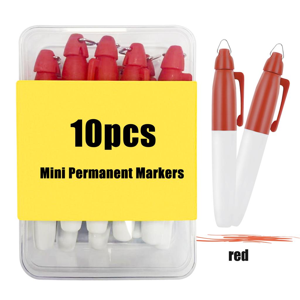 10 szt. Marker do golfa Marker specjalny jest wodoodporny, nie blaknie łatwo i jest łatwy do przenoszenia