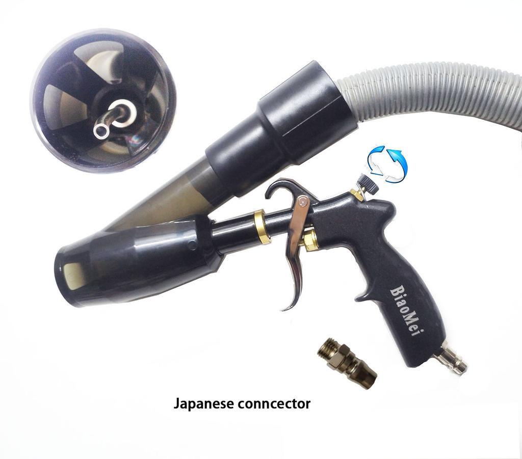 Car Interior Detailing Air Blow Tornado Gun &vacunm Gun ,Cleaning Tornador Gun Quickly Blasts Dirt and Dust