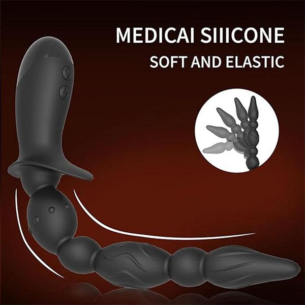 Vibrační masážní přístroj prostaty Vibrátor Sexuální hračky 10 modelů anální zástrčky Vibrátor G-Spot 3 Enhanced Motors Sexuální hračky pro muže, ženy a páry