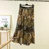 New Trendy and Youthful Cake-style Women's Summer Versatile Slimming Long Dress, Lightweight and Loose-fitting Half-length Skirt