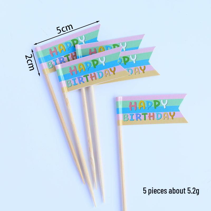 Pale Green Rabbit Cake Toppers for First Birthday or Full Moon Celebrations