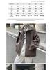 Men's Suede Fleece Retro Windbreaker: Spring/Autumn, Black, Wear-Resistant, Trendy Rogue Brand Jacket
