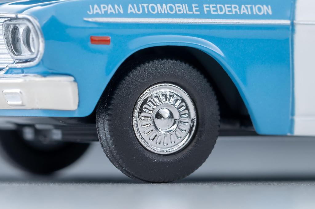 TOMYTEC Tomica Limited Vintage Scale Toyopet Masterline Light Van JAF 1966 Model 335283 1/64 LV-203b (Finished Model)