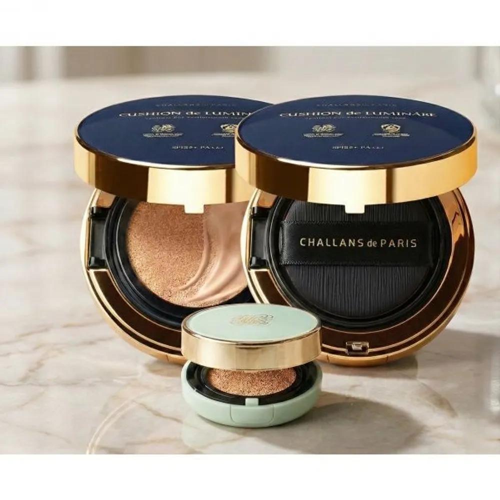 CHALLANS de PARIS SET Cushion Les 15g x 2 Mini LUNA No. 21 5g x 1 No. 21