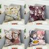 Puella Magi Madoka Magica Pillow Case For Car Sofa Decorative Home Doublesided Print Plush Square Throw Pillow Cushion Cover