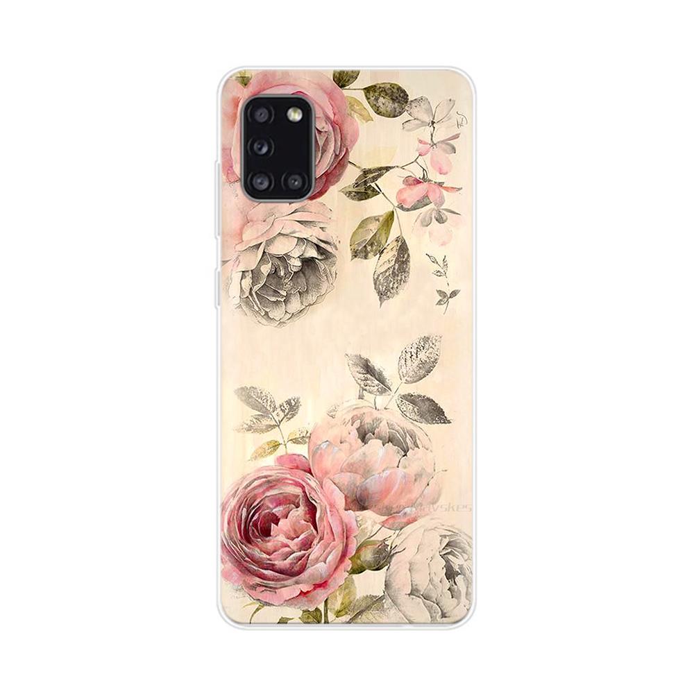 For Samsung Galaxy A31 Case Soft TPU Silicon Case For Samsung A31 A 31 SM-A315F Silicone Back Cover For Samsung A31 Phone Case