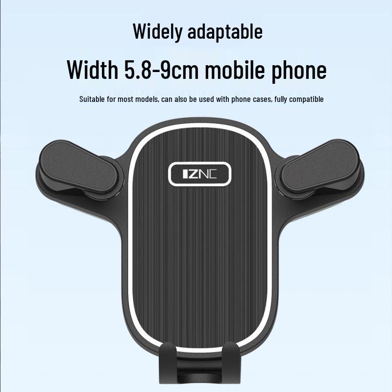 

Smart Air Vent Car Phone Mount H5 by IZNC чёрный