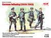 ICM 1/35 German Infantry 1939-1942 Plastic Model Kit 35639