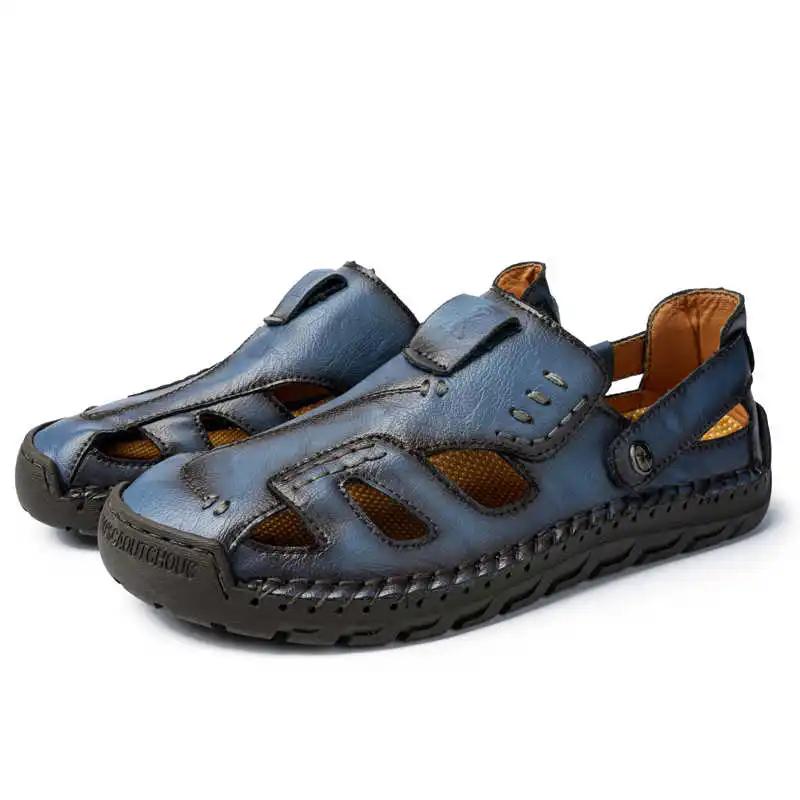 Fashion Lace Up Platforme Slippers Men's Home New Summer Sandals For Men Shoes Training Sneakers Sports To Play Sapa Caregiver